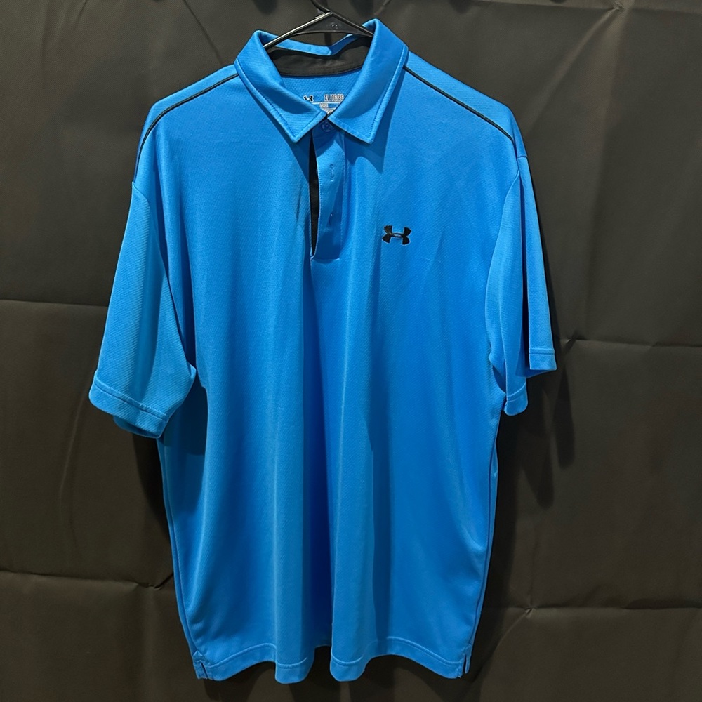 Blue XL Under Armour polo shirt